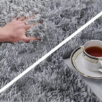 Sanmadrola Area Rug for Bedroom,6.5'X7.5',Fluffy Shag Rug for Living Room,Furry Carpet for Kids Room,Shaggy Throw Rug for Nursery Room,Fuzzy Plush Rug,Gray Carpet,Rectangle,Cute...