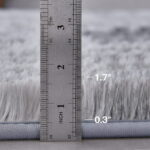 Sanmadrola Area Rug for Bedroom,6.5'X7.5',Fluffy Shag Rug for Living Room,Furry Carpet for Kids Room,Shaggy Throw Rug for Nursery Room,Fuzzy Plush Rug,Gray Carpet,Rectangle,Cute...