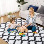Sanmadrola Area Rug for Bedroom,6.5'X8.2',Fluffy Shag Rug for Living Room,Furry Carpet for Kids Room,Shaggy Throw Rug for Nursery Room,Fuzzy Plush Rug Carpet,Rectangle,Cute Room...