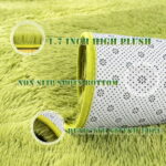 Sanmadrola Area Rug for Bedroom,8'x10',Fluffy Shag Rug for Living Room,Furry Carpet for Kids Room,Shaggy Throw Rug for Nursery Room,Fuzzy Plush Rug Green Carpet,Rectangle,Cute...