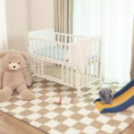 Sanmadrola Area Rug for Bedroom 8'x10' Fluffy Shag Rug for Living Room,Furry Carpet for Kids Room,Shaggy Throw Rug for Nursery Room,Fuzzy Plush Rug,Gray Carpet,Rectangle,Cute...