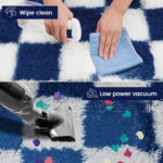 SANMADROLA Area Rugs for Bedroom, Fluffy Shaggy Soft Area Rug, Non-Slip Indoor Floor Carpet for Living Room, Kids Baby Boys Teen Dorm Home Decor Aesthetic, Nursery 6.5'x7.5'