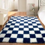 SANMADROLA Area Rugs for Bedroom, Fluffy Shaggy Soft Area Rug, Non-Slip Indoor Floor Carpet for Living Room, Kids Baby Boys Teen Dorm Home Decor Aesthetic, Nursery 6.5'x7.5'