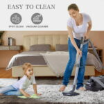 Sanmadrola Gray Area Rug for Bedroom,4'X5.2',Fluffy Shag Rug for Living Room,Furry Carpet Kids Room,Shaggy Throw Rug for Nursery Room,Fuzzy Plush Rug,Grey Carpet,Rectangle,Cute...