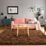 Sanmadrola Super Soft Shaggy Rugs Carpets 2.4x5.2 Feet Plush Area Rugs for Living Room Bedroom, Fluffy ​Rug for Nursery Playroom Dorm Room, Shag Plush Rug for Teen Room Decor,...