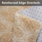 Sanmadrola Super Soft Shaggy Rugs Carpets 2.4x5.2 Feet Plush Area Rugs for Living Room Bedroom, Fluffy ​Rug for Nursery Playroom Dorm Room, Shag Plush Rug for Teen Room Decor,...