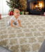 Sanmadrola Super Soft Shaggy Rugs Carpets 2.4x5.2 Feet Plush Area Rugs for Living Room Bedroom, Fluffy ​Rug for Nursery Playroom Dorm Room, Shag Plush Rug for Teen Room Decor,...