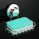 Sanno Suction Cup Stainless Steel Soap Dish and Holder