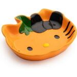 Sanrio Hello Kitty Pumpkin Jack-O-Lantern Bathroom Soap Dish