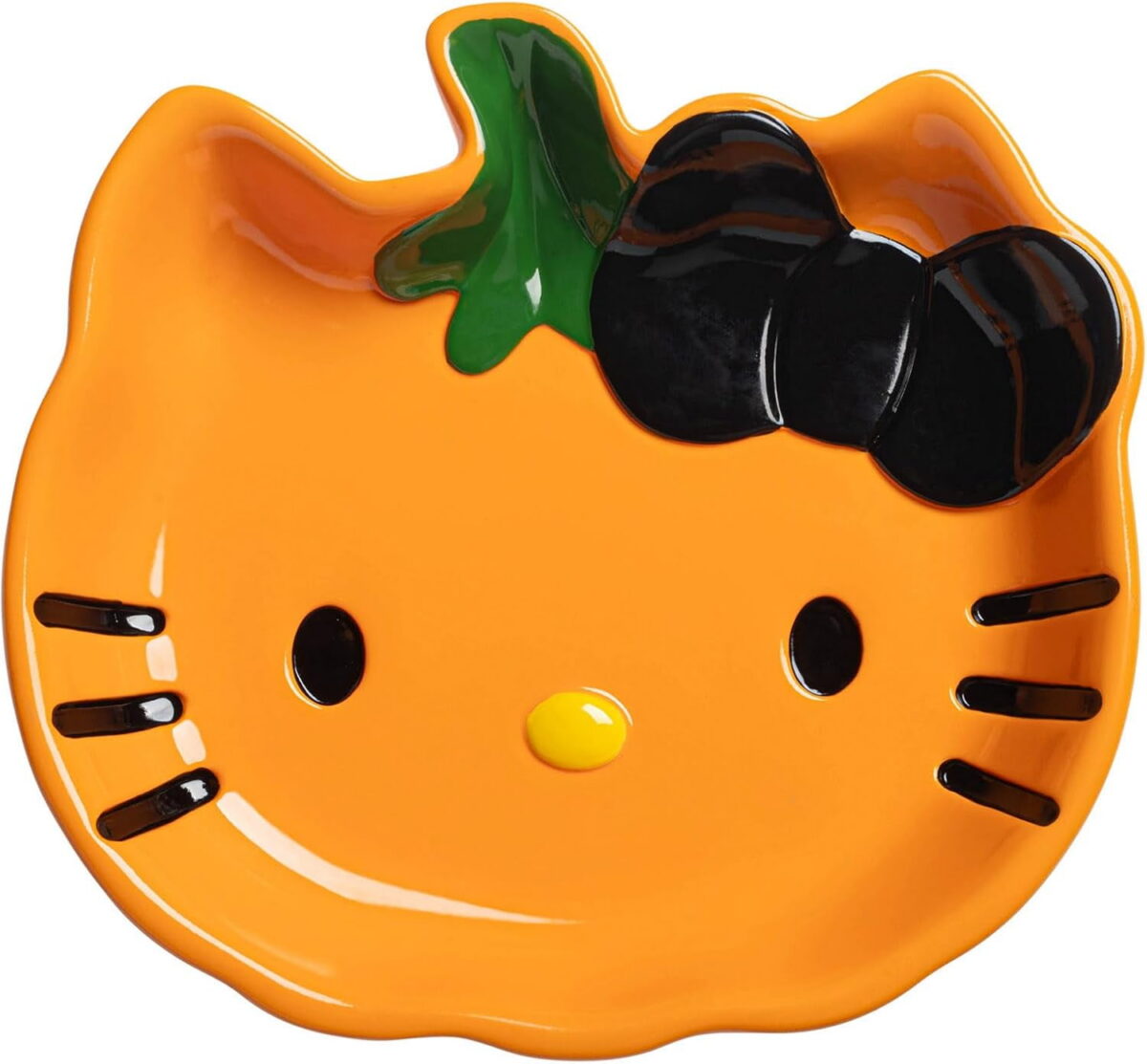 Sanrio Hello Kitty Pumpkin Jack-O-Lantern Bathroom Soap Dish
