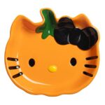 Sanrio Hello Kitty Pumpkin Jack-O-Lantern Bathroom Soap Dish