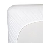 Sealy SecureStay Waterproof Crib Mattress Pad, Easy Clean Washable, Crib/Toddler Bed, White