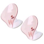 Set of 2 Rotatable Leaf-Shaped Soap Dishes with Self-Draining Design for Bar Soap