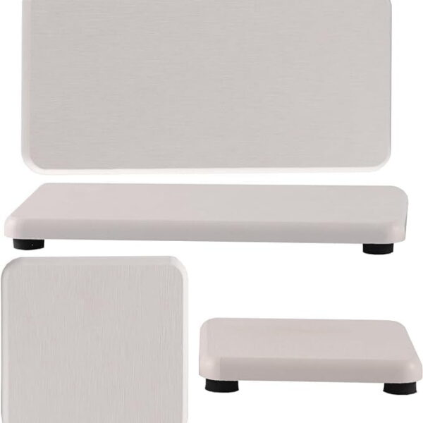 Set of 4 Water Absorbent Diatomite Soap Dish, Diatomaceous Earth Coasters, Hand Soap Holder, Water Absorbing Stone Tray Used for Plants & Toiletries in The Modern Home