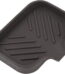 Silicone Bathroom Soap Dishes with Drain Spout-Bathroom and Kitchen Sink Organizer,Sponge Holder,Dish Soap Tray,Perfect for Dispenser,Scrubber,Bottle,Cup on Sink or Counter-Grey