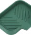 Silicone Bathroom Soap Dishes with Drain Spout-Bathroom and Kitchen Sink Organizer,Sponge Holder,Dish Soap Tray,Perfect for Dispenser,Scrubber,Bottle,Cup on Sink or Counter-Grey