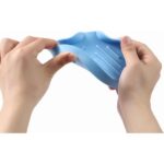 Silicone Bathroom Soap Dishes with Drain Spout-Bathroom and Kitchen Sink Organizer,Sponge Holder,Dish Soap Tray,Perfect for Dispenser,Scrubber,Bottle,Cup on Sink or Counter-Grey