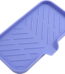 Silicone Bathroom Soap Dishes with Drain Spout-Bathroom and Kitchen Sink Organizer,Sponge Holder,Dish Soap Tray,Perfect for Dispenser,Scrubber,Bottle,Cup on Sink or...