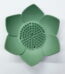 Silicone Soap Dishes with Draining - Lotus Shaped Bathroom Bar Soap Holder for Shower - Soap Tray for Kitchen Sink - Floral Shape Soap Saver for Counter Bathtub(1/4 Pack)
