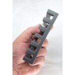 Simply Good Silicone Soap Dish With Auto-Drain Open Base - Max Airflow Soap Holder - GRAY