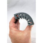 Simply Good Silicone Soap Dish With Auto-Drain Open Base - Max Airflow Soap Holder - GRAY