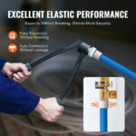 SKYSHALO PEX Tubing 1/2 Inch, Dual 100 Ft Coils, PEX-A Flexible Hose for Drinking Water, Suitable for Hot/Cold Water Plumbing, Easy to Bend, Includes Cutter, Red & Blue