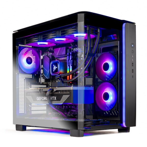 Skytech Gaming King 95 Desktop PC Ryzen 7 7800X3D NVIDIA RTX 5060 Ti 16GB, 1TB NVMe SSD, 32GB DDR5 RAM, 850W GOLD ATX 3 PSU, 360mm ARGB AIO Win 11