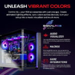 Skytech Gaming King 95 Desktop PC Ryzen 7 7800X3D NVIDIA RTX 5060 Ti 16GB, 1TB NVMe SSD, 32GB DDR5 RAM, 850W GOLD ATX 3 PSU, 360mm ARGB AIO Win 11