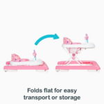 Smart Steps Trend Baby and Toddler Activity Walker, Orbits Rose