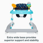 Smart Steps Trend Baby and Toddler Activity Walker, Space Walk Navy