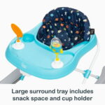 Smart Steps Trend Baby and Toddler Activity Walker, Space Walk Navy