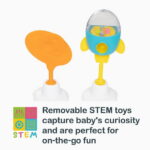 Smart Steps Trend Baby and Toddler Activity Walker, Space Walk Navy