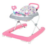Smart Steps Trend Plus Baby and Toddler 2-in-1 Walker with Deluxe Toys, Orbits Pink