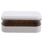 Soap Container Bar Holder Travel Case Dish Cover Saver Box Savers Drainers Storage Dishes