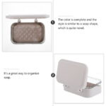 Soap Container Bar Holder Travel Case Dish Cover Saver Box Savers Drainers Storage Dishes