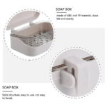 Soap Container Bar Holder Travel Case Dish Cover Saver Box Savers Drainers Storage Dishes