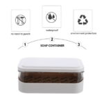 Soap Container Bar Holder Travel Case Dish Cover Saver Box Savers Drainers Storage Dishes