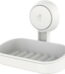 Soap Dish Holder for Shower Wall Mounted Vacuum Suction Design for Bathroom Use