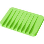 Soap Dish Shower Waterfall Soap Tray Soap Saver Soap Holder for Bathroom, Kitchen, Counter Top, Flexible Silicone, Keep Soap Bars Dry, Easy Cleaning