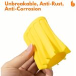 Soap Dish Shower Waterfall Soap Tray Soap Saver Soap Holder for Bathroom, Kitchen, Counter Top, Flexible Silicone, Keep Soap Bars Dry, Easy Cleaning