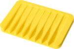 Soap Dish Shower Waterfall Soap Tray Soap Saver Soap Holder for Bathroom, Kitchen, Counter Top, Flexible Silicone, Keep Soap Bars Dry, Easy Cleaning