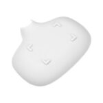 Soap Dish Soap Cleaning Storage Keep Soap Dry for Home Bathroom Kitchen Silicone White 14.5x11.3cm