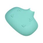 Soap Dish Soap Cleaning Storage Keep Soap Dry for Home Bathroom Kitchen Silicone Green 14.5x11.3cm
