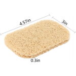 Soap Saver Pads, Non-Slip Self Soap Holder Pad,Self Draining Bar Soap Saver Dish Soap Lift Mats for Bar Shower Kitchen Bathroom Soap Tray Cleaning Supplies, Pack of 3