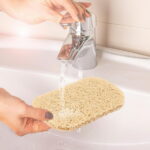 Soap Saver Pads, Non-Slip Self Soap Holder Pad,Self Draining Bar Soap Saver Dish Soap Lift Mats for Bar Shower Kitchen Bathroom Soap Tray Cleaning Supplies, Pack of 3