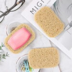 Soap Saver Pads, Non-Slip Self Soap Holder Pad,Self Draining Bar Soap Saver Dish Soap Lift Mats for Bar Shower Kitchen Bathroom Soap Tray Cleaning Supplies, Pack of 3
