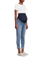 Sofia Jeans by Sofia Vergara Rosa Curvy Ankle Full Band Maternity Jeans, Sizes S-XXL