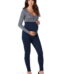 Sofia Jeans by Sofia Vergara Rosa Curvy Ankle Full Band Maternity Jeans, Sizes S-XXL