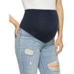 Sofia Jeans by Sofia Vergara Rosa Curvy Ankle Full Band Maternity Jeans, Sizes S-XXL