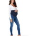Sofia Jeans by Sofia Vergara Rosa Curvy Ankle Full Band Maternity Jeans, Sizes S-XXL